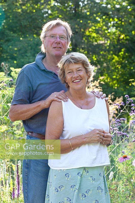 Garden owners, Machteld and Wessel van Soest-Hartmann 