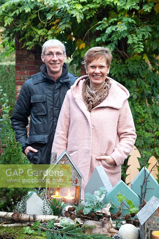 Garden owners, Andreas and Doris Rosing 