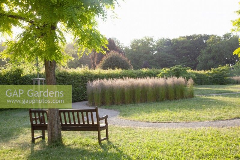 Bench Seat in Meditation Garden