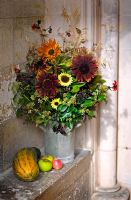 Harvest festival at Scampston Church, North Yorkshire