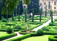 Renaissance garden - Giardini Giusti, Verona, Italy