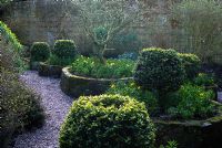 The Scented garden, Arley Hall Gardens, Cheshire