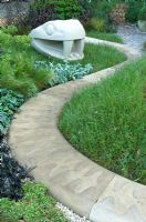 Snake path - The Marshalls Garden That Kids Really Want! RHS Chelsea Flower Show 2008