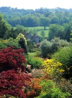 Scotney Castle gardens, Kent in April
