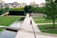 Parc Andre-Citroen designed by Alain Provost and Gilles Clement. Paris