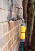 A non-return valve device should be fitted to a watering system to ensure that no contamination can get into the mains water in the event of a drop in water temperature.