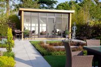 'Work Rest Play' garden, Bronze medal winner at RHS Hampton Court Flower Show 2010 