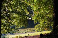 View from the Upper Woodland Garden - Plas Cadnant, Menai Bridge, Anglesey, Wales 