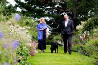 The owners of Kiftsgate Court Garden, Chipping Campden, Gloucestershire, UK