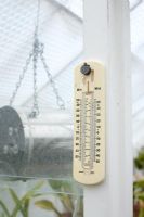Thermometer in greenhouse 