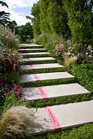 'Bridge Over Troubled Water' - Gold medal winner and Best  Show Garden - RHS Hampton Court Flower Show 2012 
