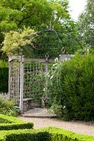 Agriframes 'Gothic' style gazebo - Capel Manor Gardens, London