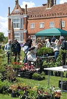 Plant Fair in grounds of Helmingham Hall, Suffolk for the NCCPG