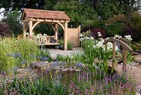 Tatton Park RHS Flower Show 2013 The Water Garden - awarded Silver Gilt