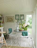 Outdoor garden room / shed. RHS Chelsea Flower Show 2012