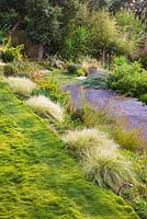 Lawn of Zoiysa tenuifolia. Designer: Jean-Laurent Felizia, France