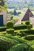 The overhanging gardens of Marqueyssac, Perigord, France 