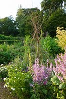 The kitchen garden. Painswick Rococo Garden, Gloucestershire 