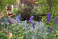 Twenty One Senses, BBC Gardener's World Live 2014, exploring the extensive range of senses that are used in everyday life in this sensory garden