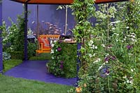 Twenty One Senses, BBC Gardener's World Live 2014, exploring the extensive range of senses that are used in everyday life in this sensory garden