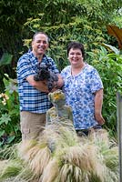 Peter and Julie Richmond, with their miniature Schnauzer dog, Marmite.