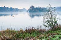 Mile long lake designed by Capability Brown. Trentham Gardens