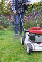 Test that the lawn mower works once the maintenance has been completed