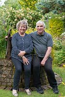 Anne and Neil Harris, owners of April Cottage.