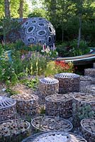 Forever Freefolk, Brewin Dolphin garden. RHS Chelsea Flower Show 2016. Designer: Rosy Hardy, Sponsors: Brewin Dolphin