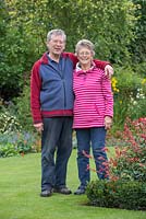 Garden owners Roger and Avril Cole-Jones