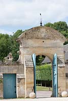 Gateway to Chateau de Brecy, Normandy, France
