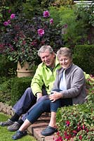 Roger and Avril Cole-Jones, owners of Furzelea garden, September.