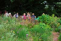 Garden group in Holbrook Garden