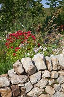 The Stockman's Retreat garden designed by Chris Beardshaw at the RHS Hampton Court Flower Show 2011