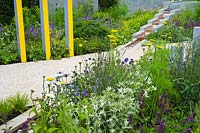 Contemporary garden - The Scotty's Little Soldiers Garden. Designer: Graeme Thirde. RHS Hampton Court Palace Flower Show