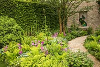 The Morgan Stanley Garden at the RHS Chelsea Flower Show 2017. Sponsor: Morgan Stanley. Designer: Chris Beardshaw. Awarded a Silver Gilt Medal. The M