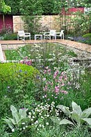 The Brewin Dolphin Garden at RHS Chelsea Flower Show 2012 Gold medal winner Design Robert Myers, built by Willerby Landscapes