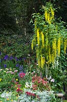 Chelsea Flower Show 2007, 'Tufa Tea' ( Kati Crome ) mixed cottage planting