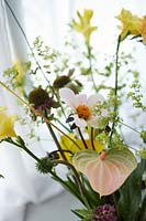 Summer flower arrangement