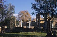 Hadrians Villa Tivoli Italy Ancient garden ruins