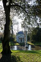 Chiswick House and Gardens, February.