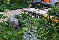 The Landform Garden Bar, RHS Hampton Court Palace Flower Show 2018