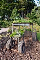 Food For Thought garden, Sponsored by Pegasus Group, RHS Tatton Park Flower Show, 2018.