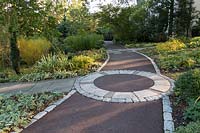 Chanticleer Garden - path intersections and transitions through fall gardens