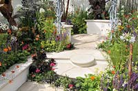 New Horizons garden, RHS Hampton Court Palace Flower Show 2016 - Silver-gilt medal.