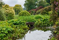 Lake in country garden - Hoveton Hall 