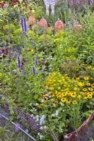 Beneficial flowers for healthy kitchen garden.
