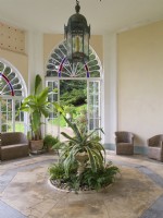 Interior of Orangery Pavilion at Sezincote, Moreton-in-Marsh Gloucestershire