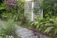 The Lexus Kansho-niwa Experience garden at BBC Gardener's World Live 2022