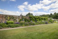 Mixed border at Waterperry Gardens, July